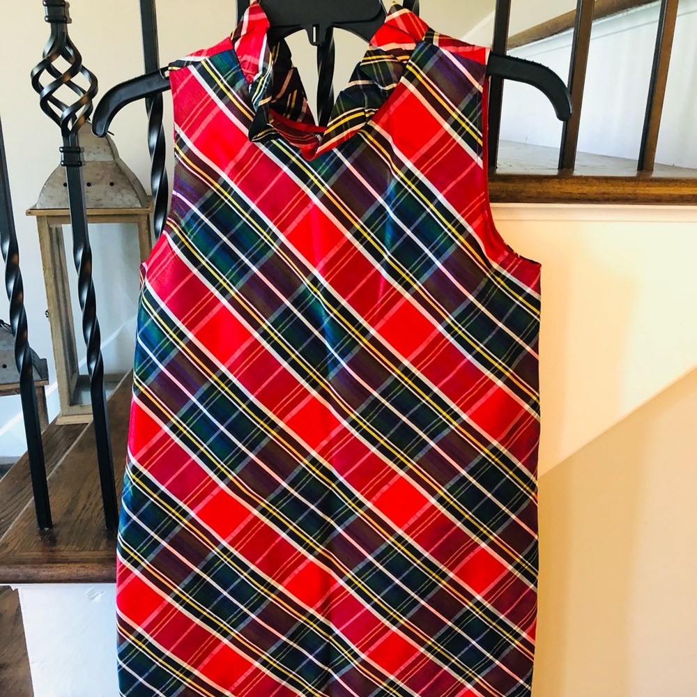 Girls Crown and Ivy Plaid Dress Size 14
